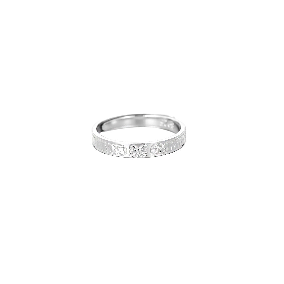 Minimalist Flash S925 Sterling Silver Women's Ring