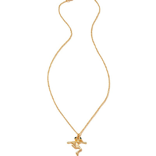 Frog Charm Necklace - Vienna Verve Collection
