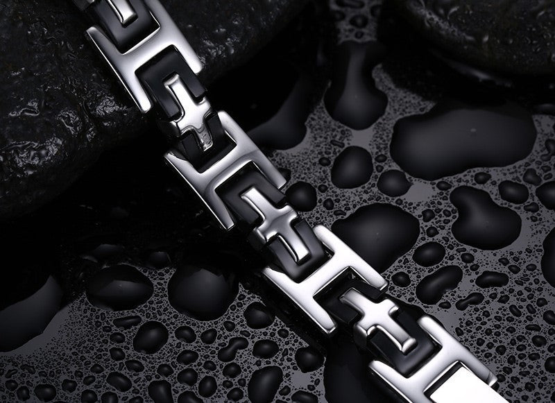 Titanium Steel Foreign Trade Accessories Silicone Bracelets