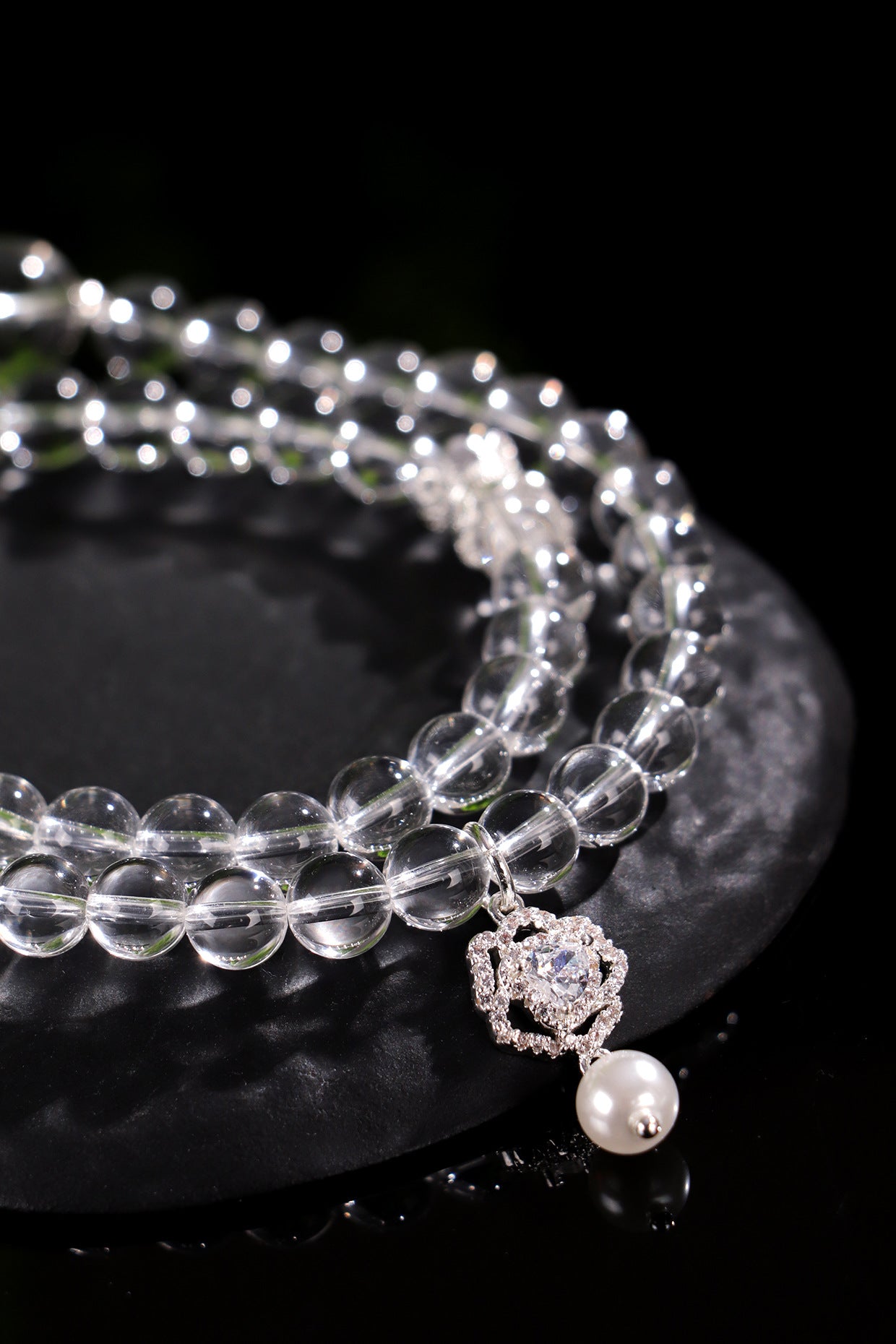 Planderful Fortune's Favor Bracelet – Elegant Crystal Beaded Design