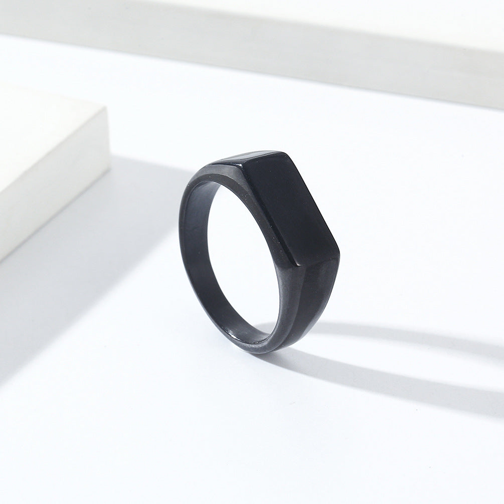 Steel Ring – Minimalist Unisex Everyday Wear