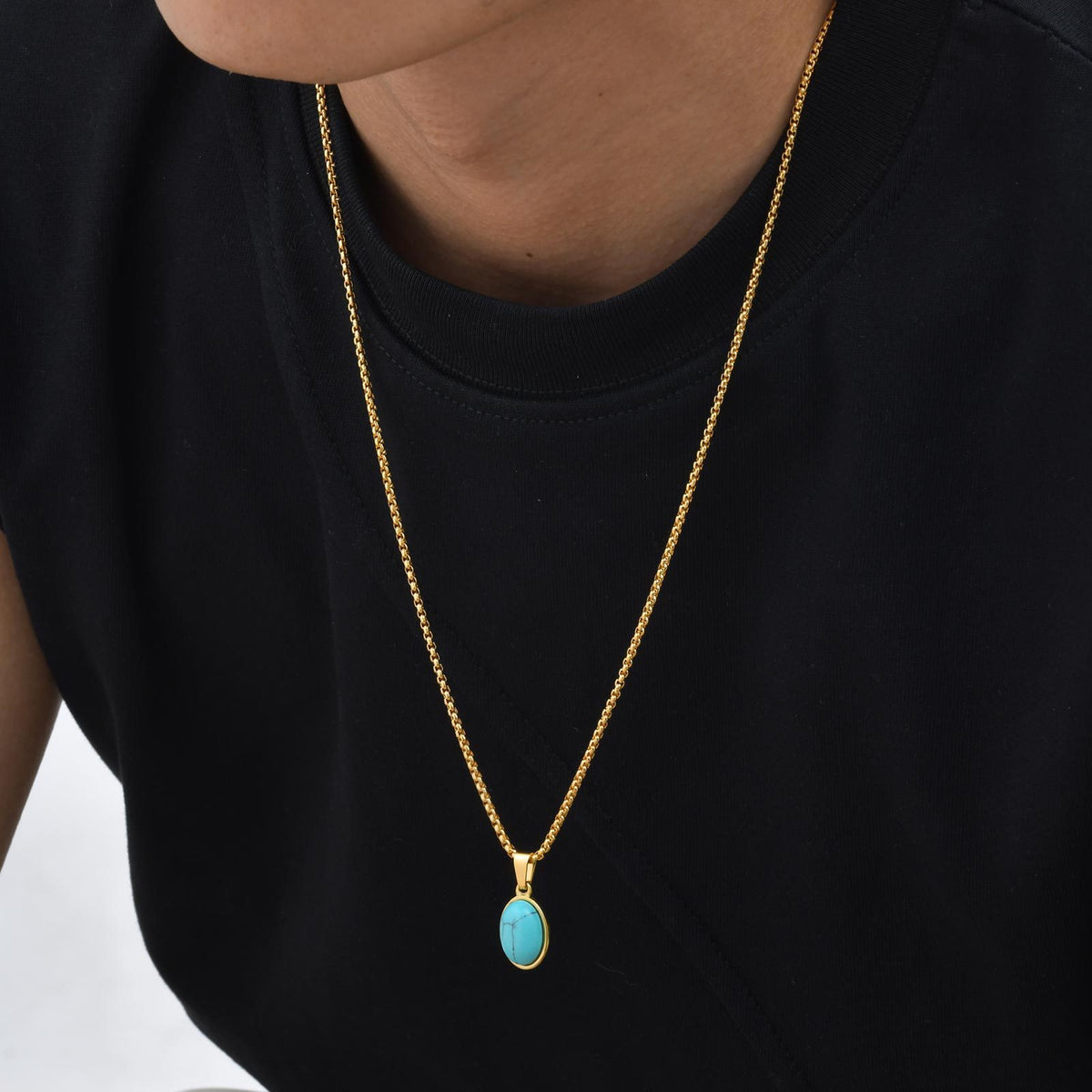 Vintage-Inspired Inlay Pendants — Chain Optional