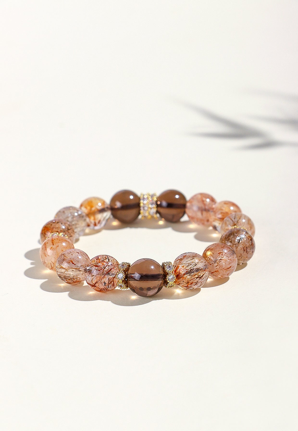 Planderful Fortune's Favor Bracelet – Natural Crystal Elegance