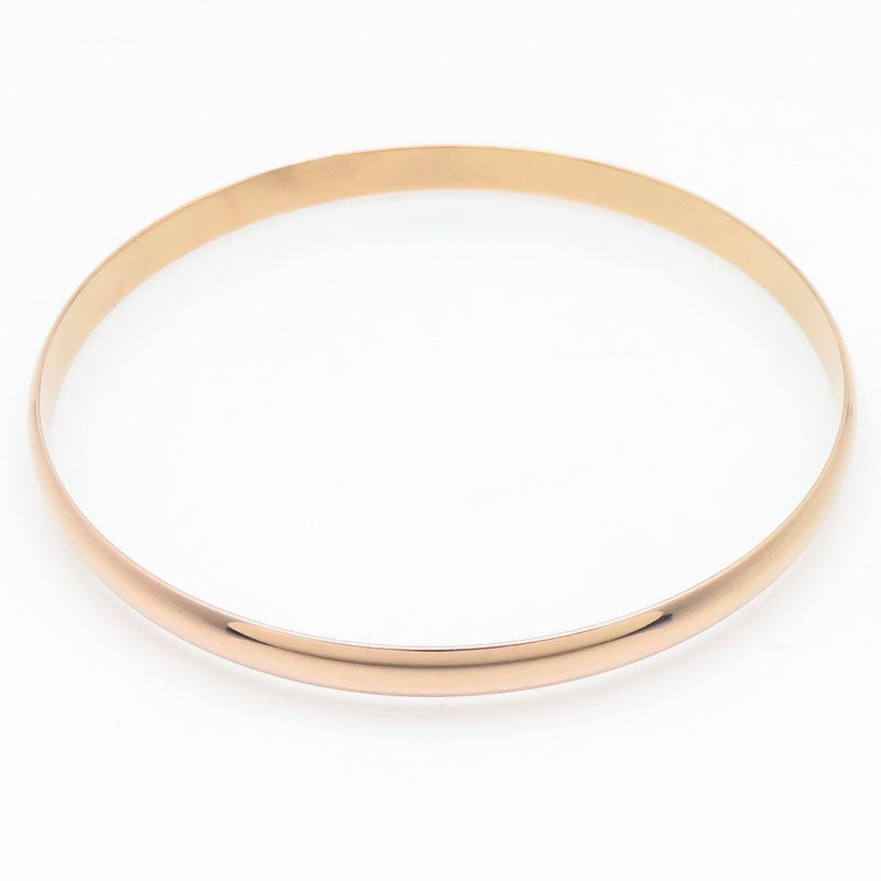 Stacking – Smooth Stainless Steel Women's Diy Bracelet