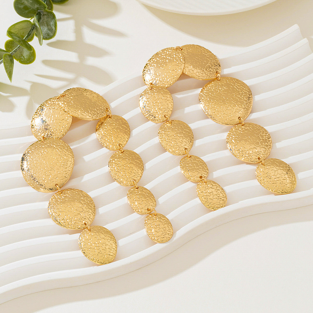 Planderful Vienna Verve Earrings – Exaggerated Heavy Metal Design