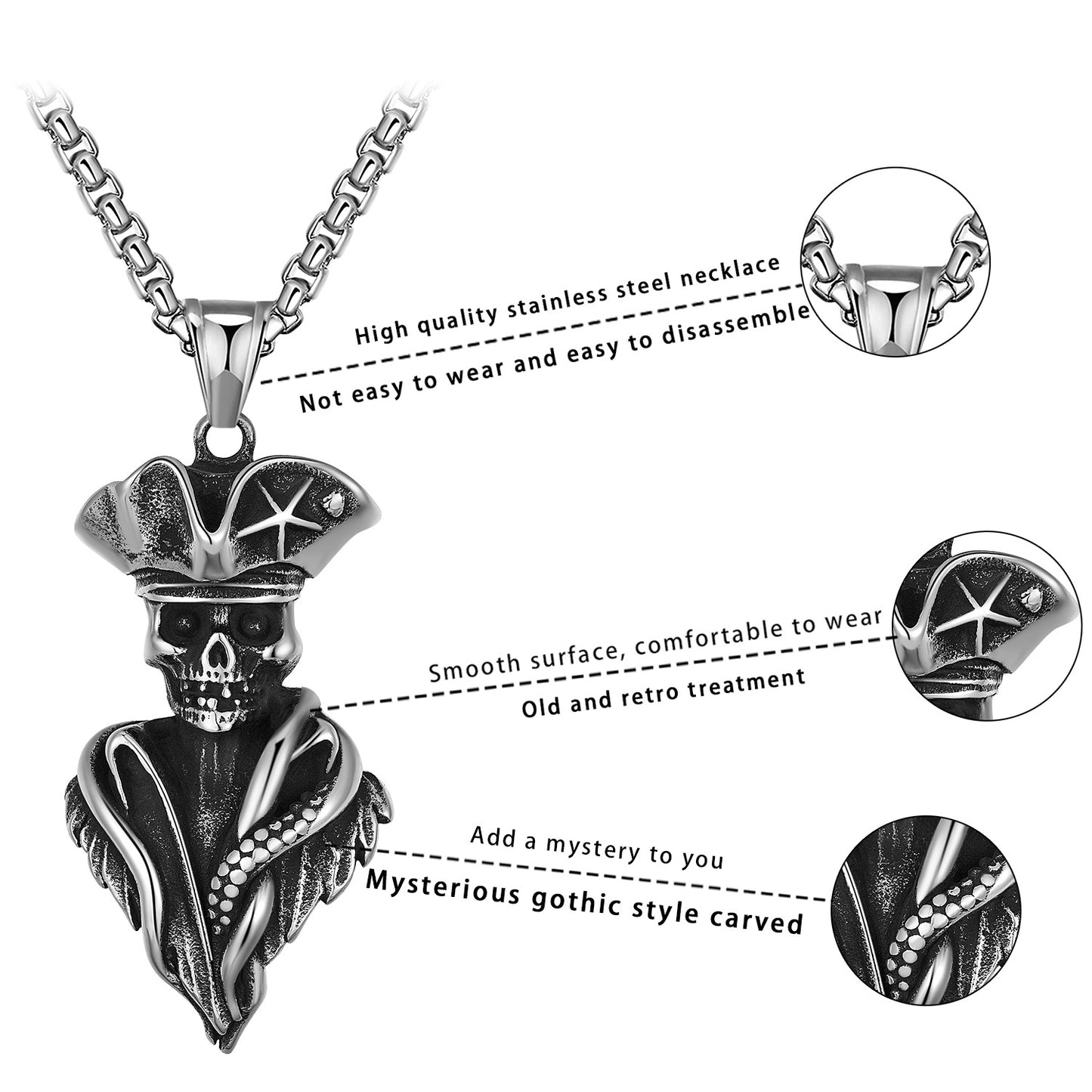 Steel Necklace – Vintage Gift