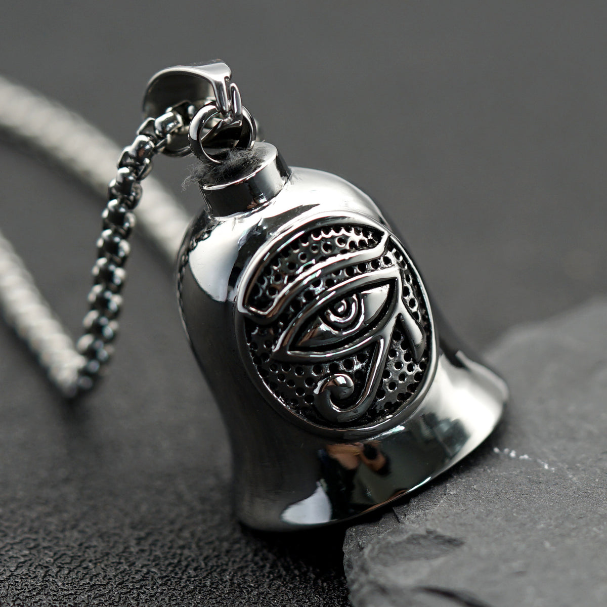 Punk Stainless Steel Pendant Necklace