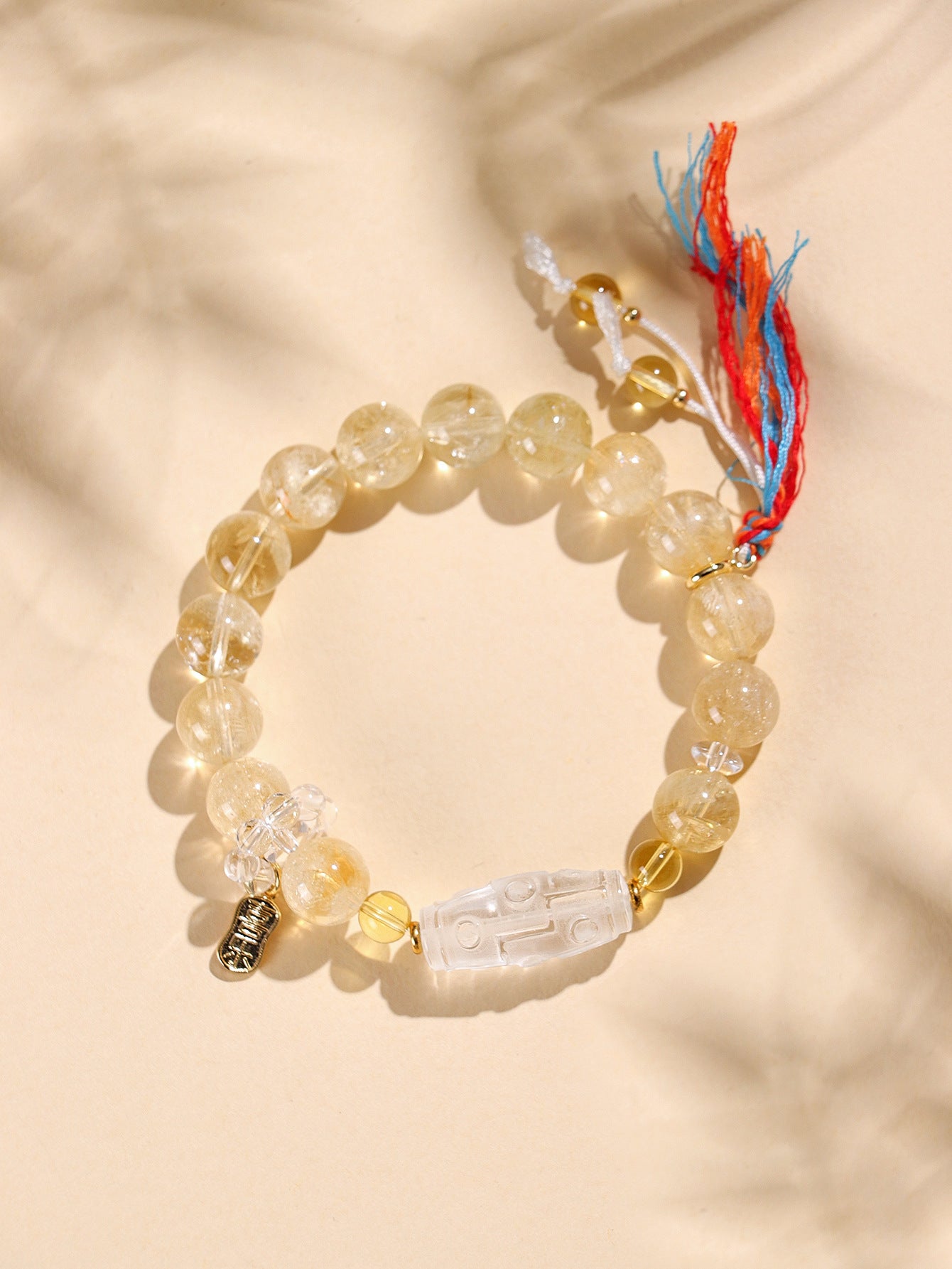 Planderful Fortune's Favor Bracelet – Elegant White Crystal Design