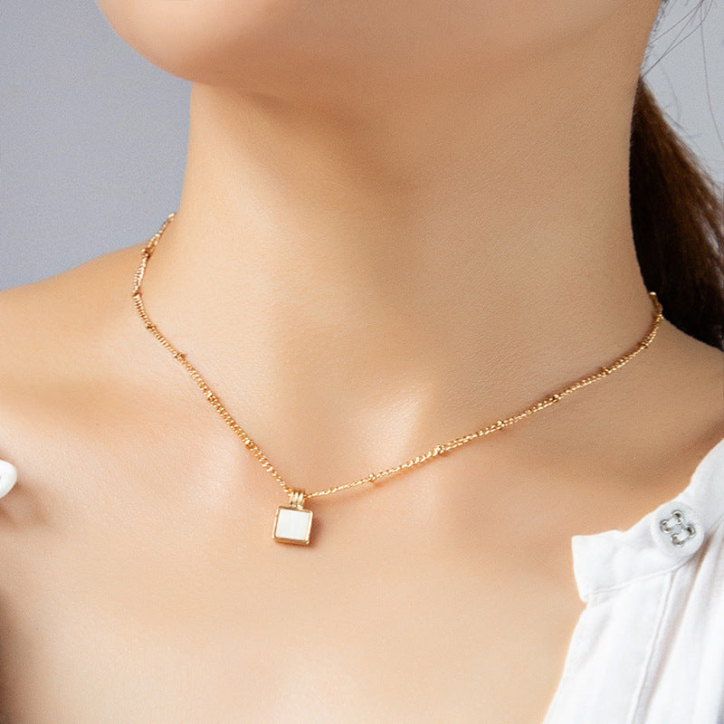 Chic Vienna Verve Metal Necklace - Wholesale Fashion Jewelry