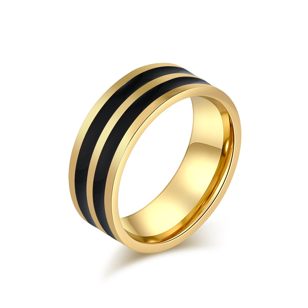 Steel Ring Elegant Unisex Everyday Genie Inspired Jewelry For Men And Women Planderful