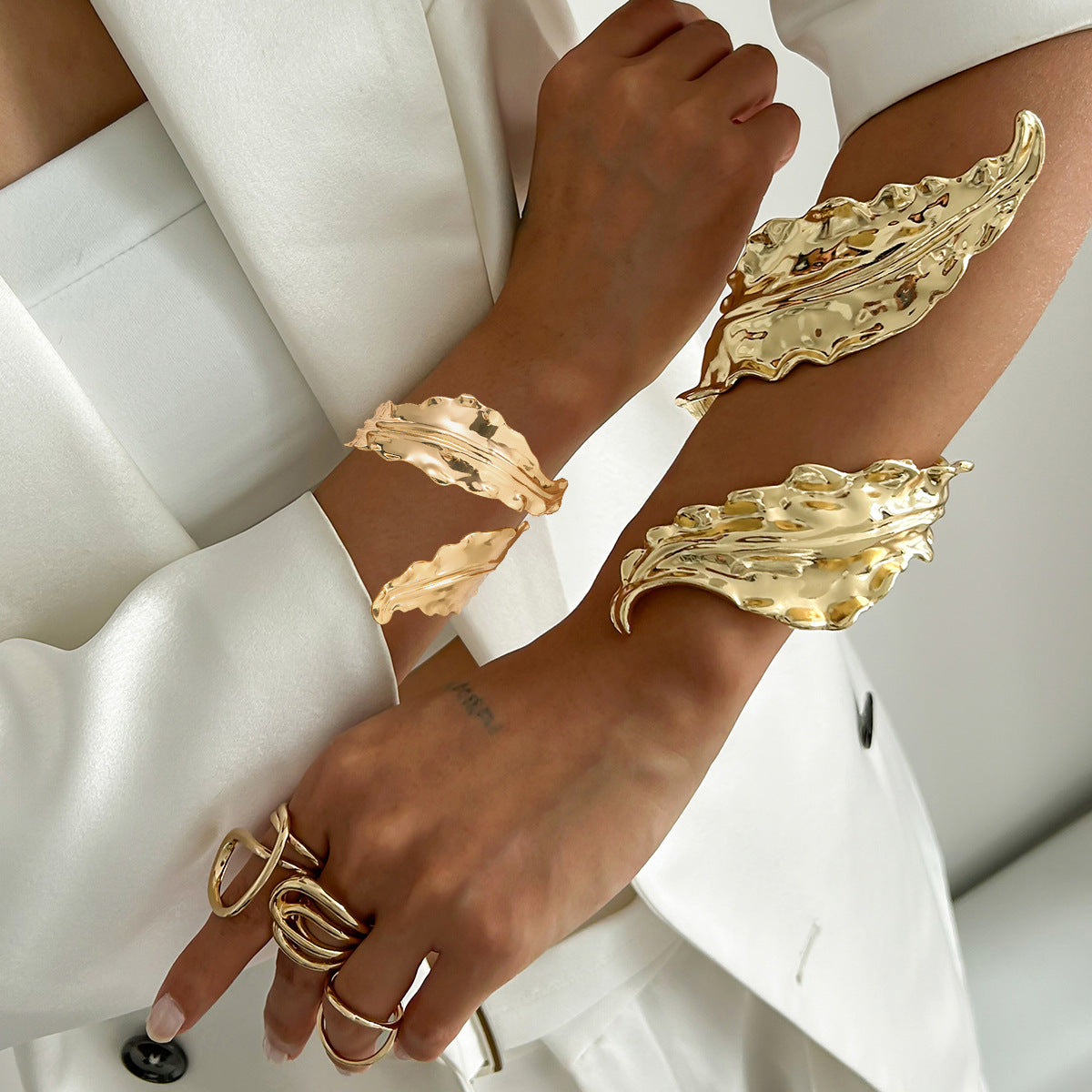 Planderful Vienna Verve Bracelet – Exaggerated Geometric Design