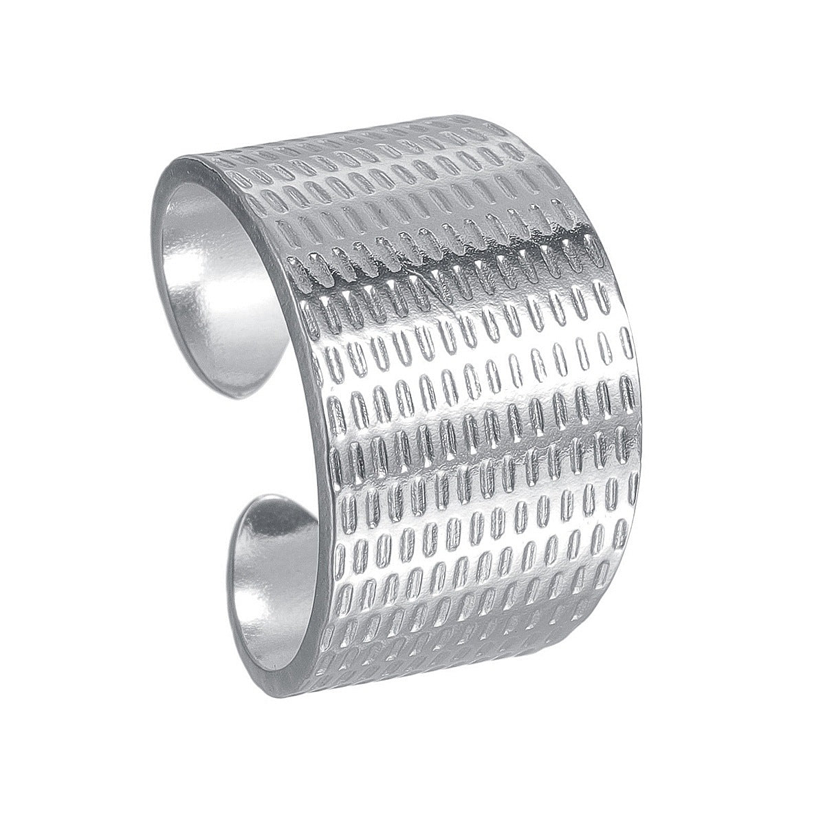 Adjustable Titanium Steel Ring For Women Bold Fade Resistant Statement Jewelry By Planderful Everyday Genie