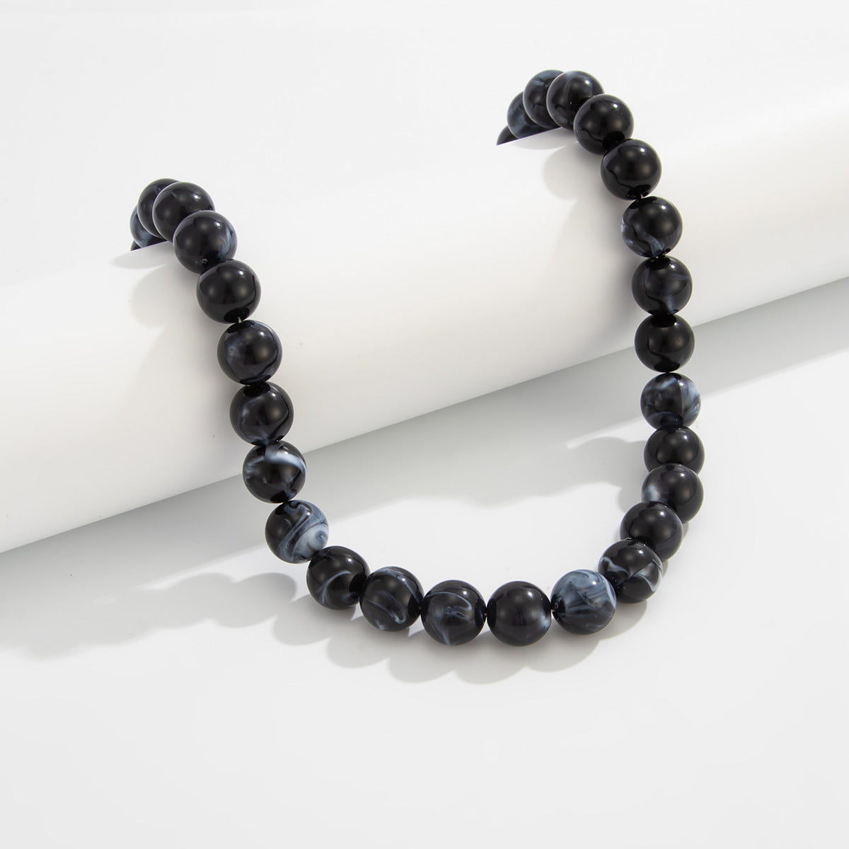 Dopamine-Color Beaded Choker