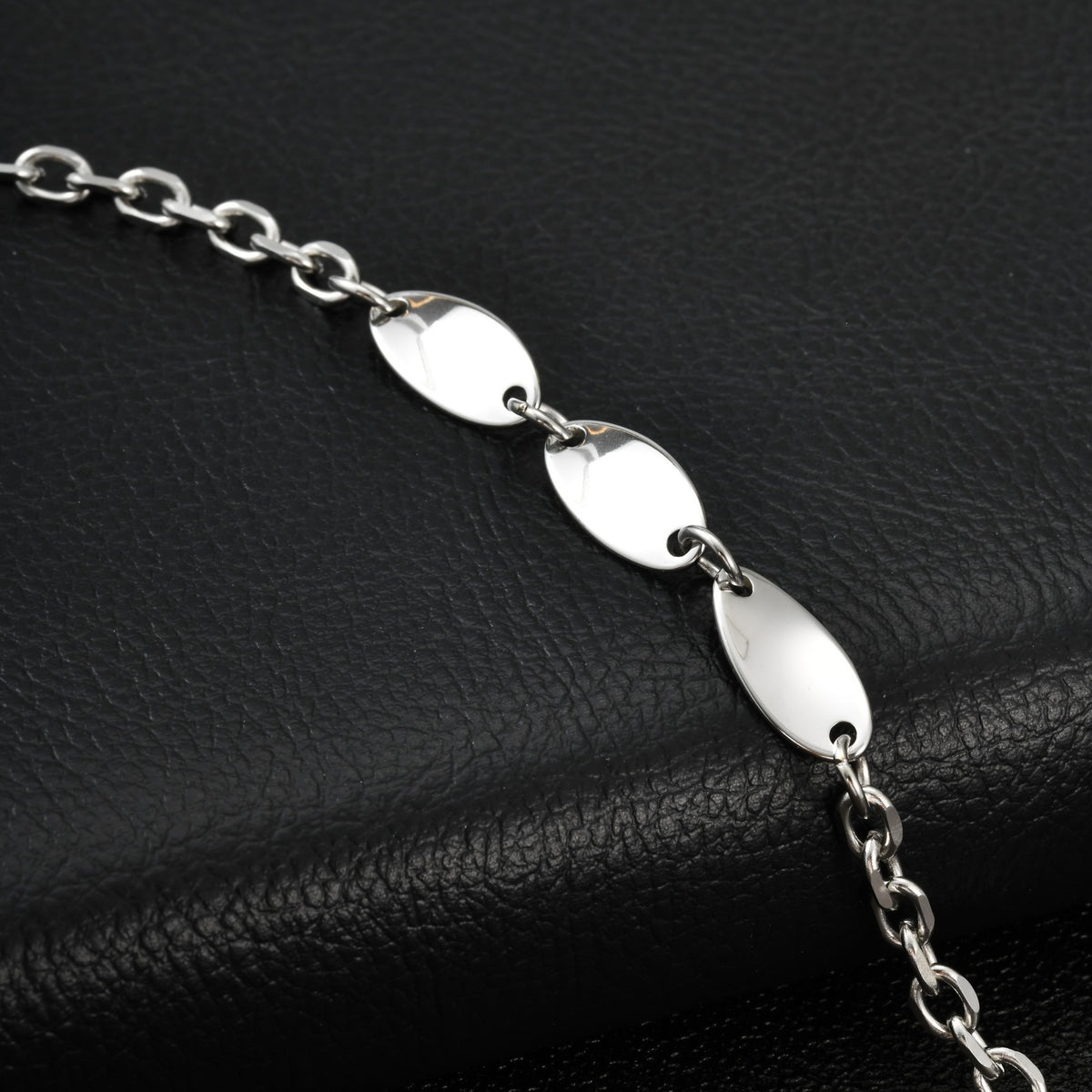 Internet Celebrity Water Wave Stainless Steel Bracelet