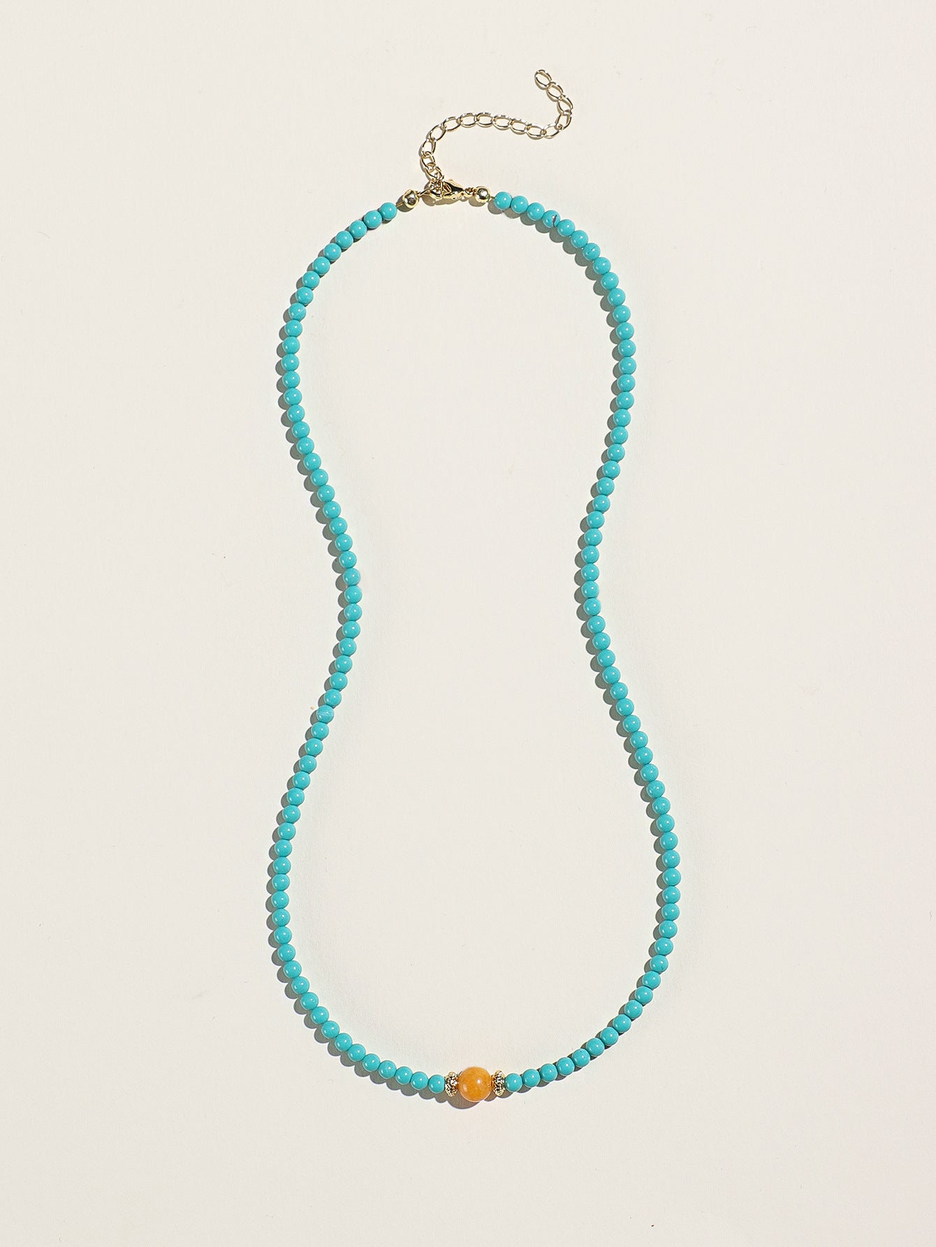 Planderful Fortune's Favor Bracelet – Elegant Chinese-Style Turquoise Beaded Design