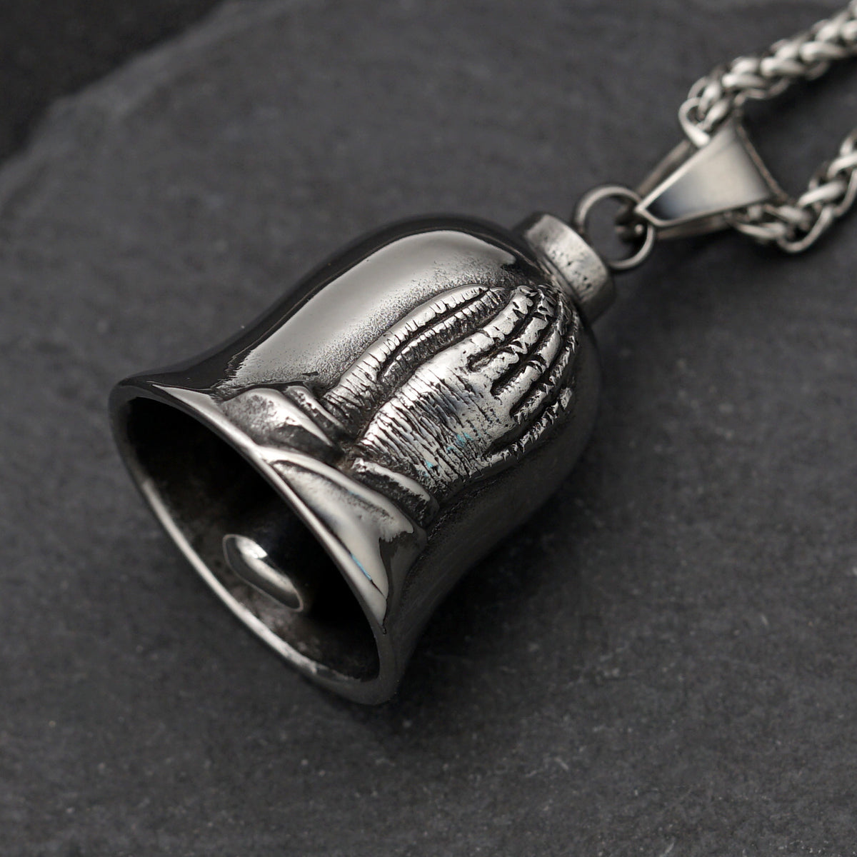 Punk Retro Stainless Steel Pendant Necklace
