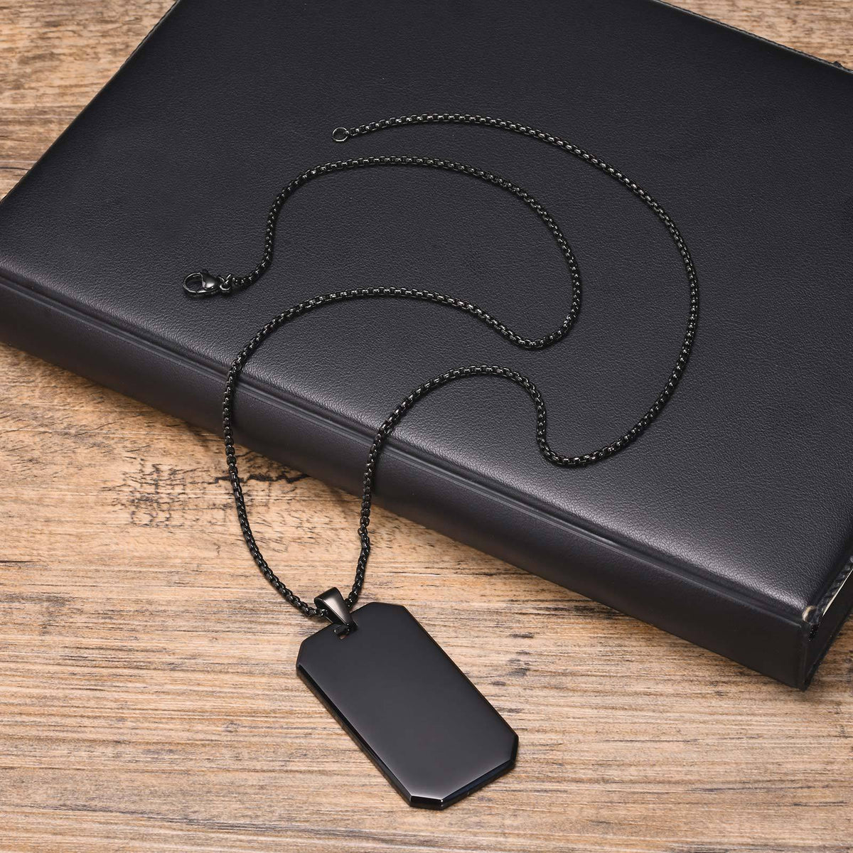 Dog Tag Stainless Steel Necklace for Men