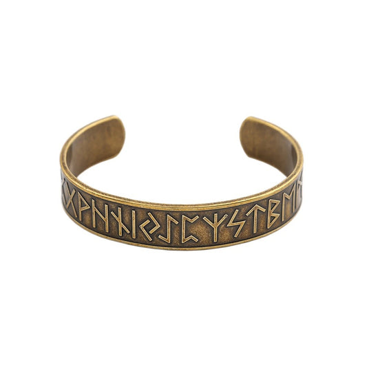 Viking Luhn Stainless Steel Men's Bracelet
