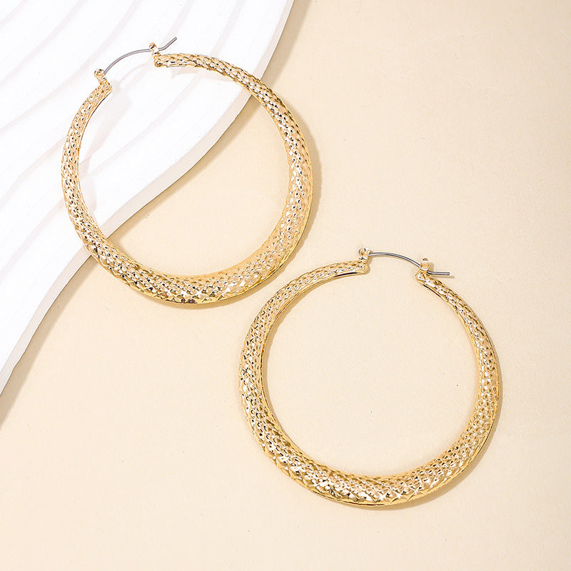 Exaggerated Vienna Verve Earrings - Wholesale High-End Fashion Accessories