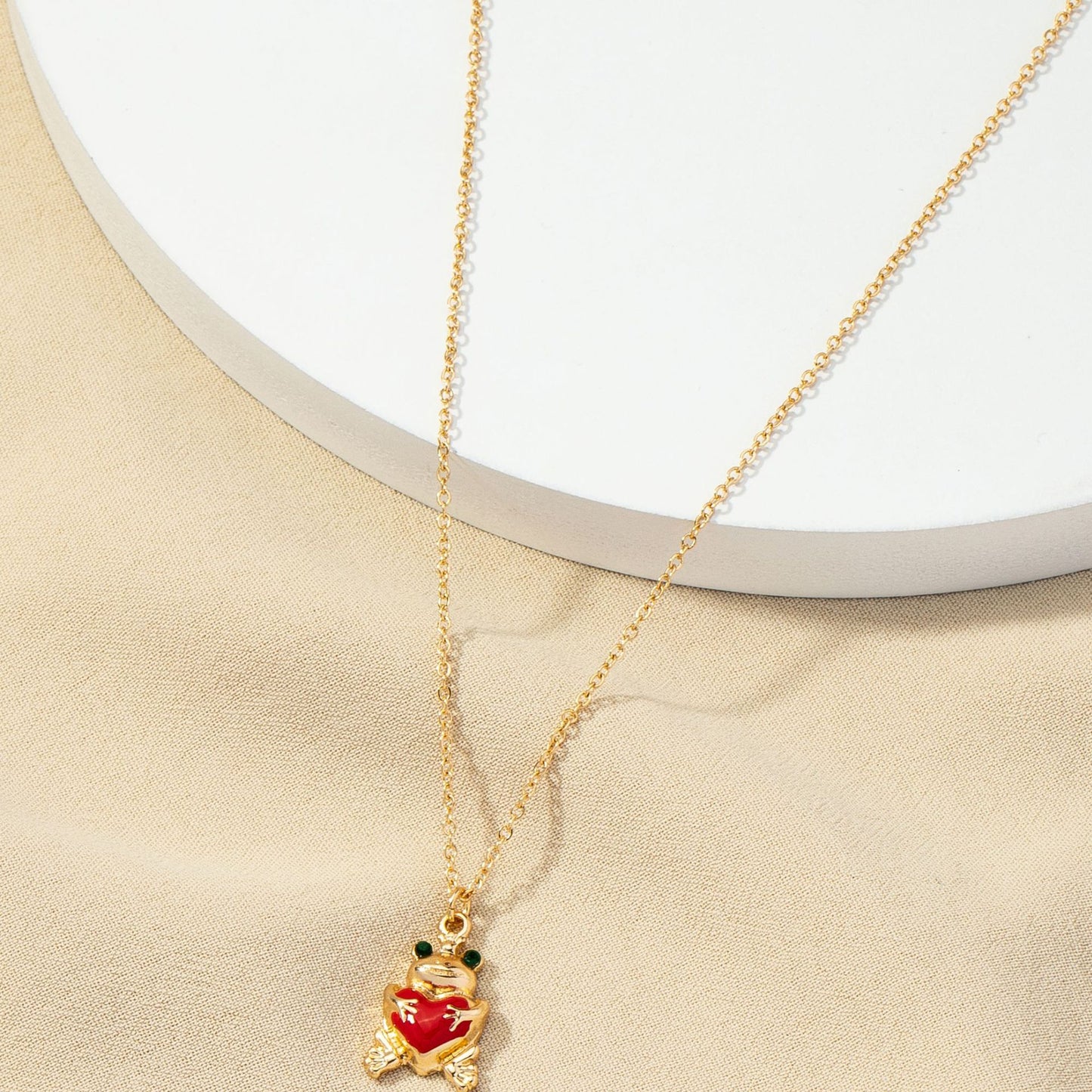 Frog Love Hug Necklace - Vienna Verve Collection