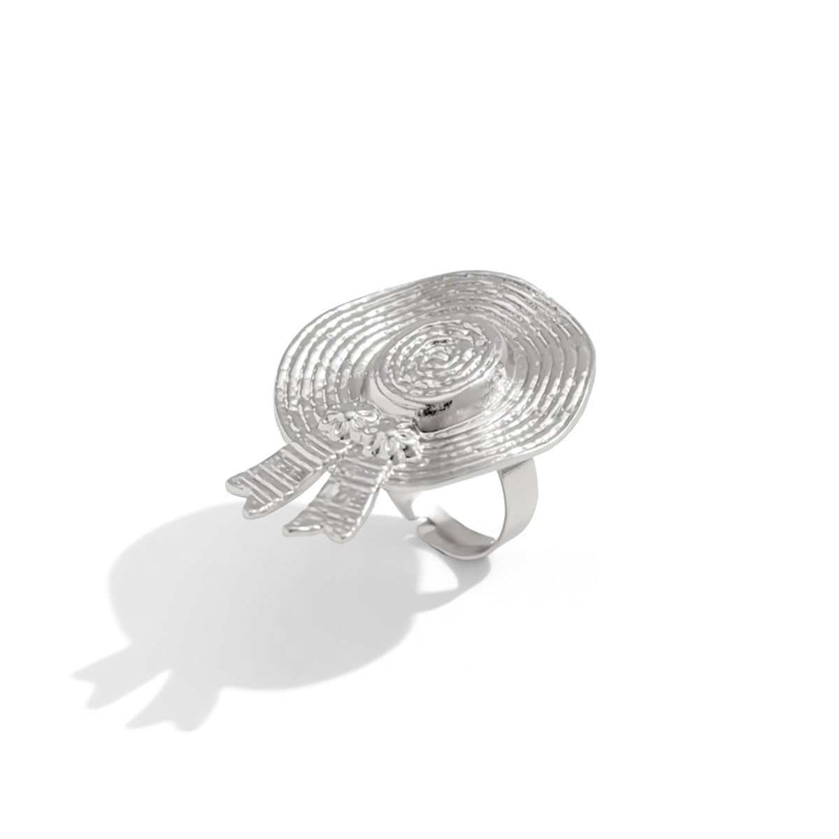 Planderful Vienna Verve Ring – Exaggerated Creative Design with Imitation Pearls
