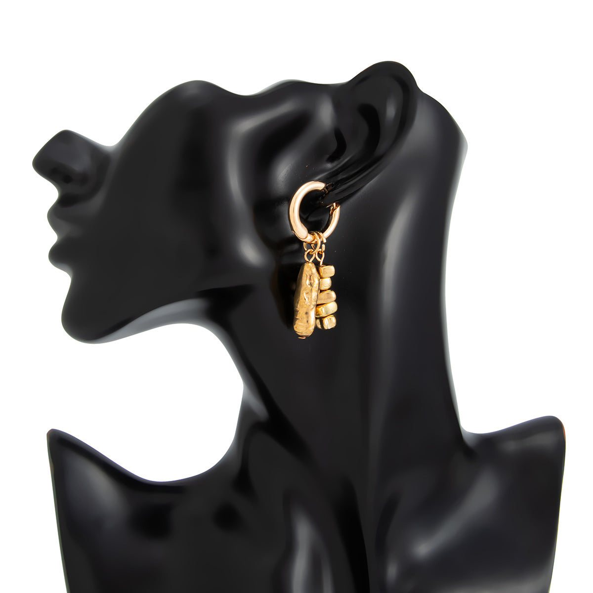 Planderful Titanium Steel Earrings Asymmetric Fringed Statement For Modern Women Vienna Verve