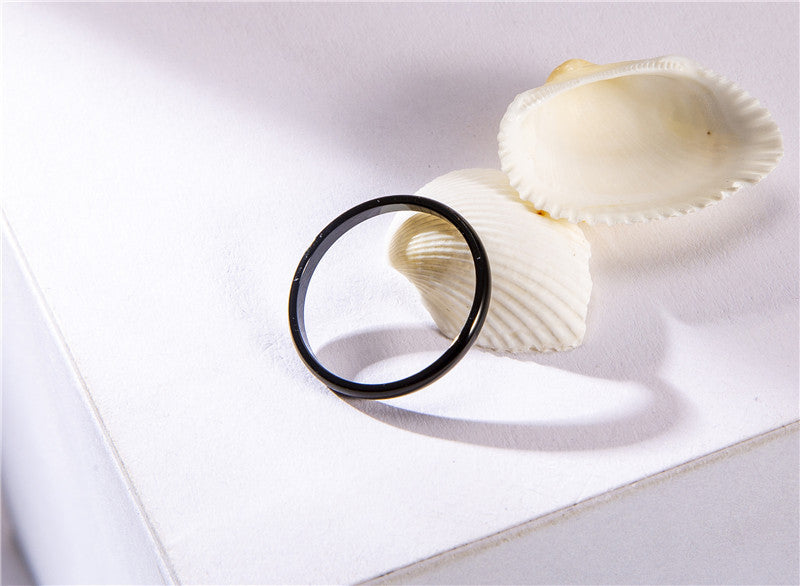 Planderful Everyday Genie Tungsten Gold Ring For Women Unisex Bold Durable Scratch Resistant