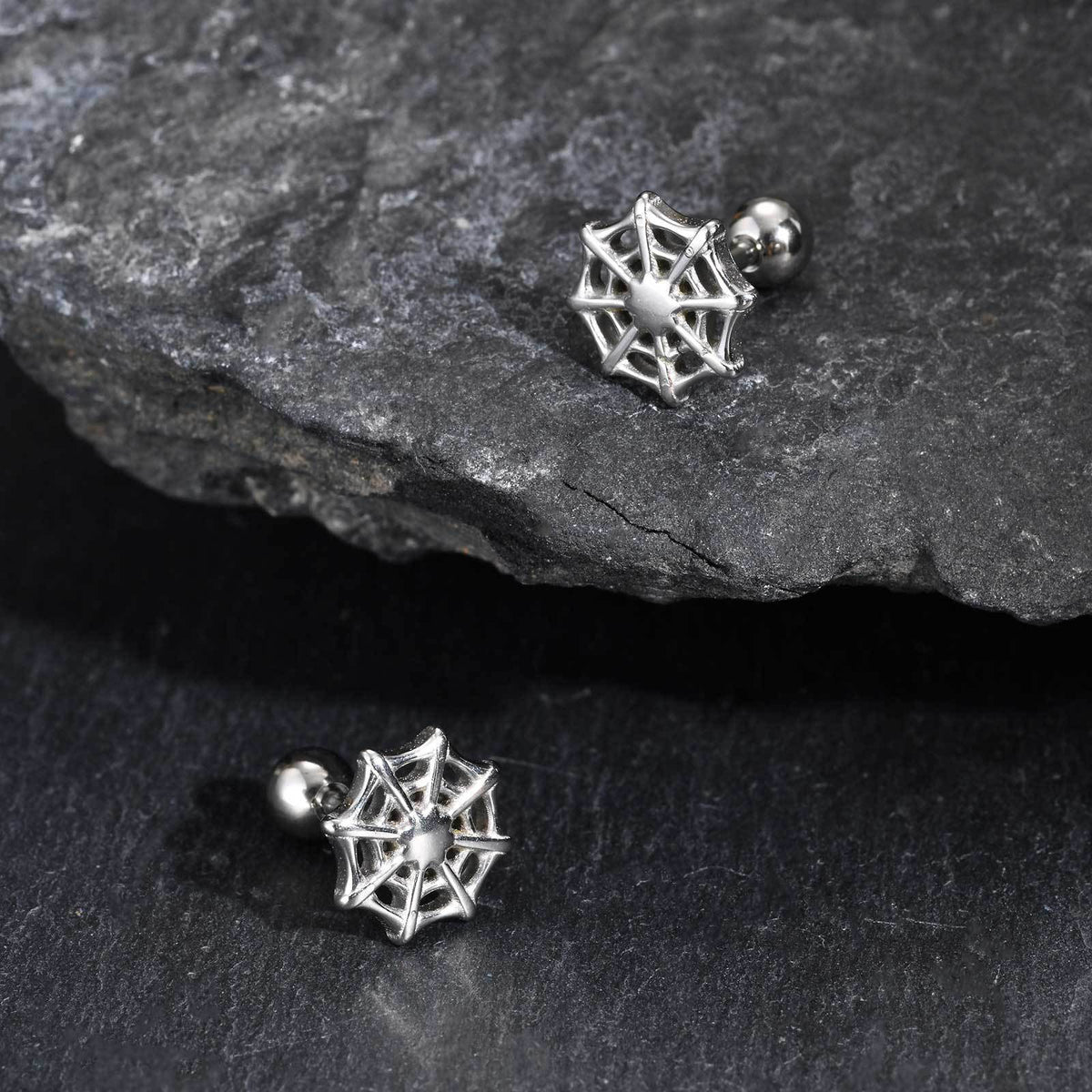 Stainless Steel Punk Earrings