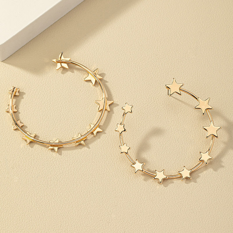 Fashionable Starry Nights Earrings - Vienna Verve Collection