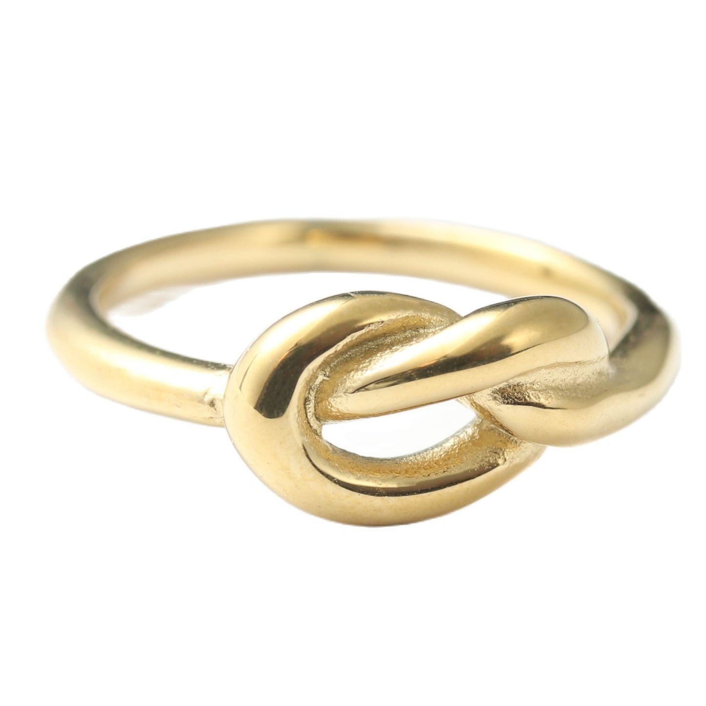 Titanium Steel Braided Knot Ring for Men - Retro Trendy Personalized Jewelry Accessory