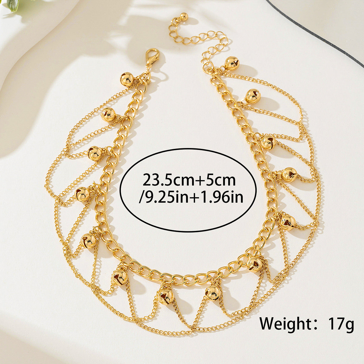 Personalized Retro Gold Arm Chain Bracelet for Women