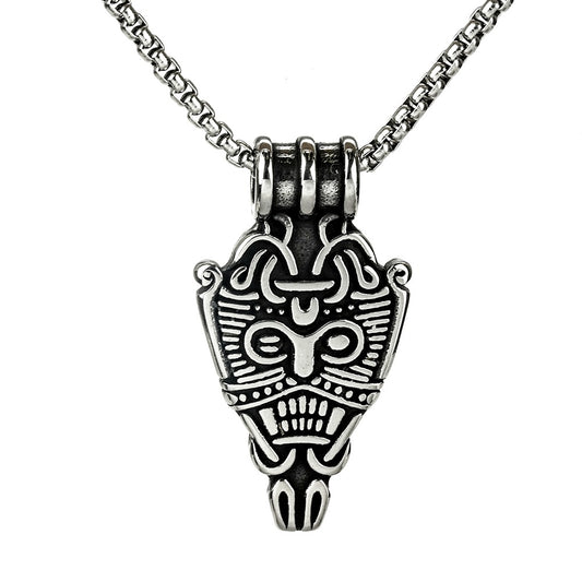 Hip-Hop European and American Neckwear Viking Odin Pendant