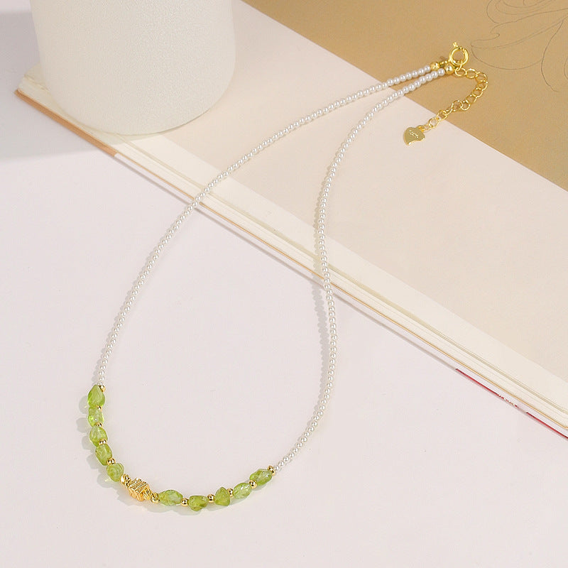 Pearl Conch Shell Pendant Necklace