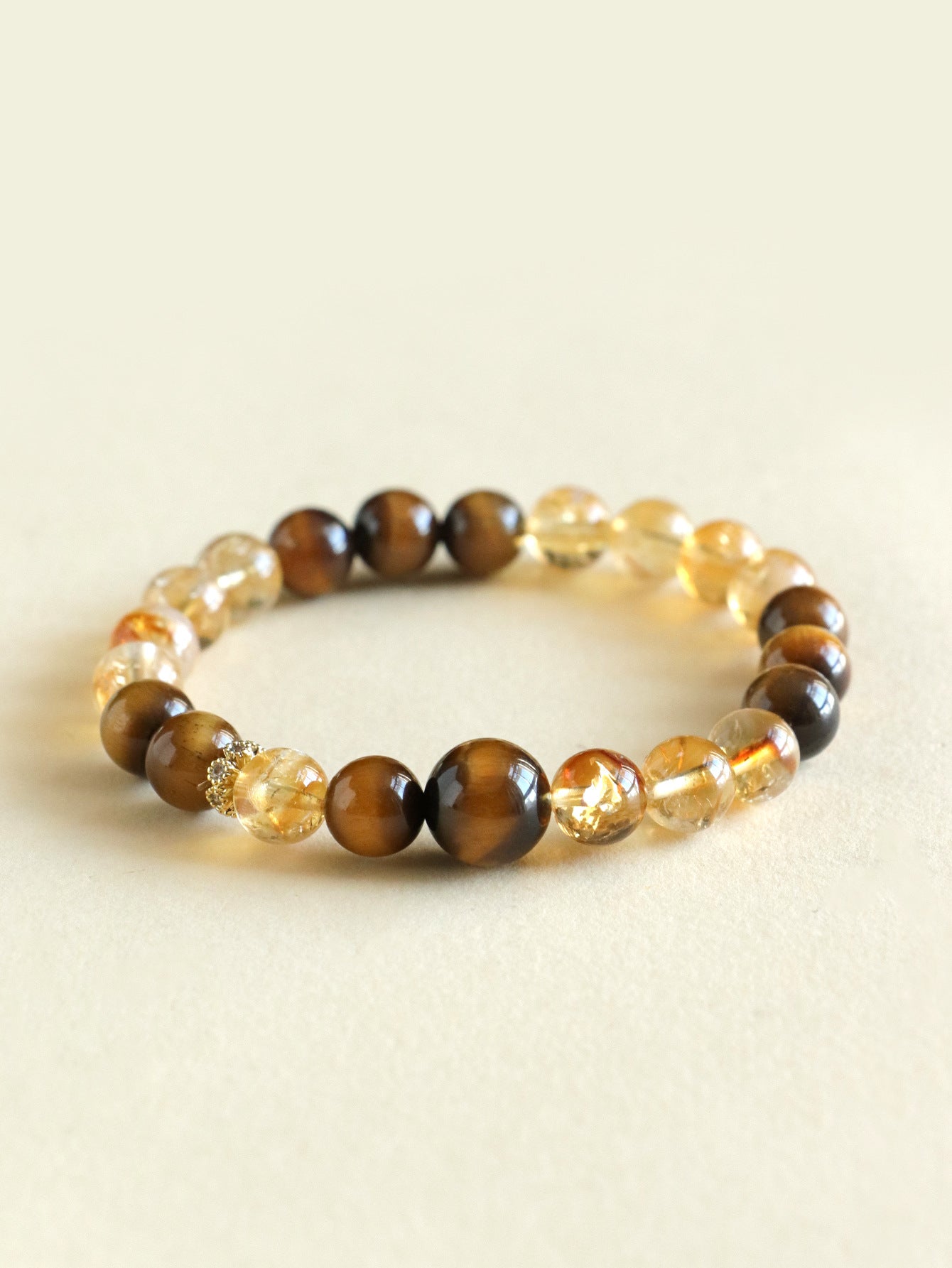 Planderful Fortune's Favor Bracelet – Premium Yellow Tiger Eye Gemstone