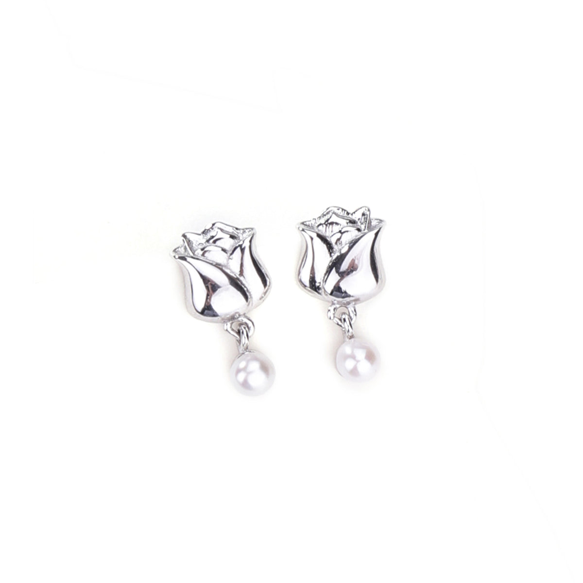 S925 Sterling Silver Tulip Necklace