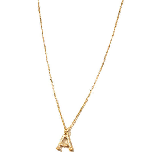Letter A Pendant Necklace - Vienna Verve Collection