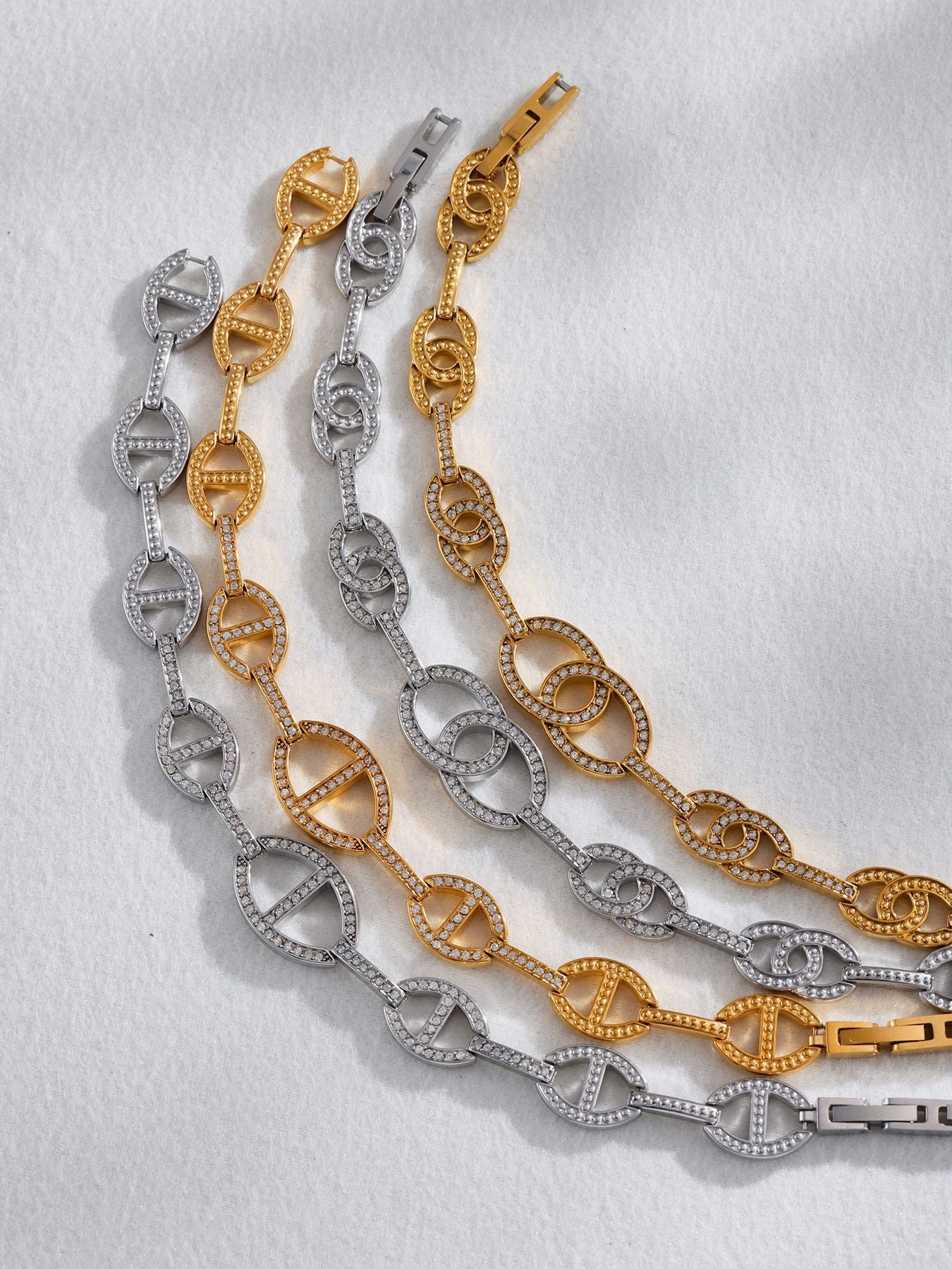 Planderful Genie 5A Zircon Geometric Bracelet For Women