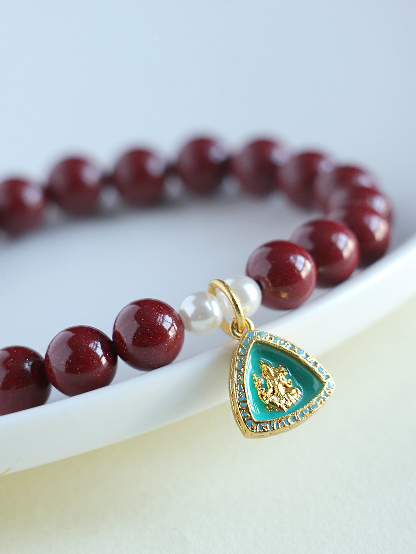 Planderful Fortune's Favor Cinnabar Bracelet – Ethnic Style Jewelry Gift