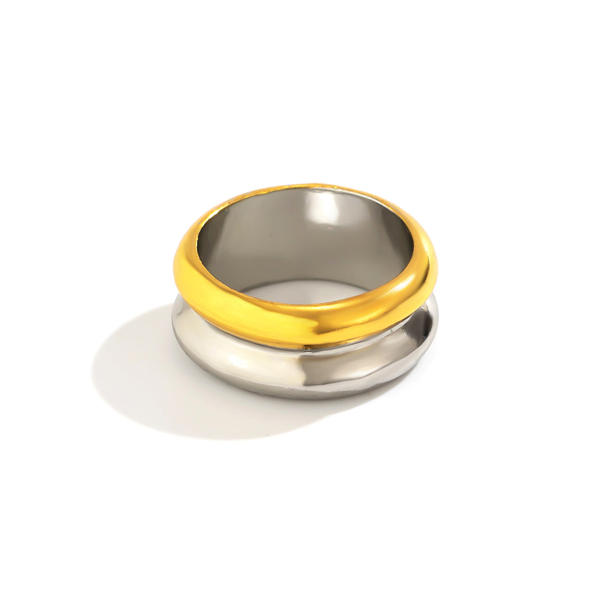 Personalized Geometric Corrugated Ring Retro By Planderful Vienna Verve For Modern Women Jewelry Lovers