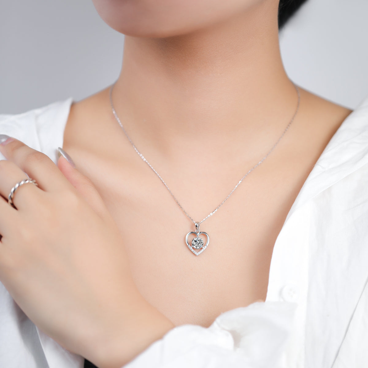 Heart Have S925 Sterling Silver Women's Pendant Necklace
