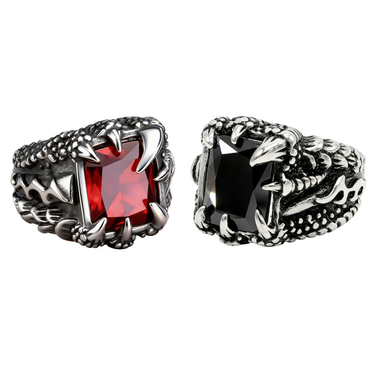 Dragon Claw Ring Titanium Steel Unisex Jewelry Bold Fashion Statement For Men And Women Planderful Everyday Genie