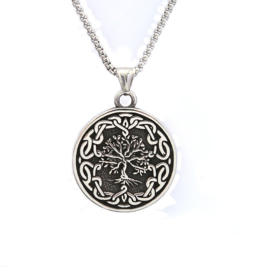 AliExpress Nordic Viking Men's Stainless Steel Necklace Jewelry