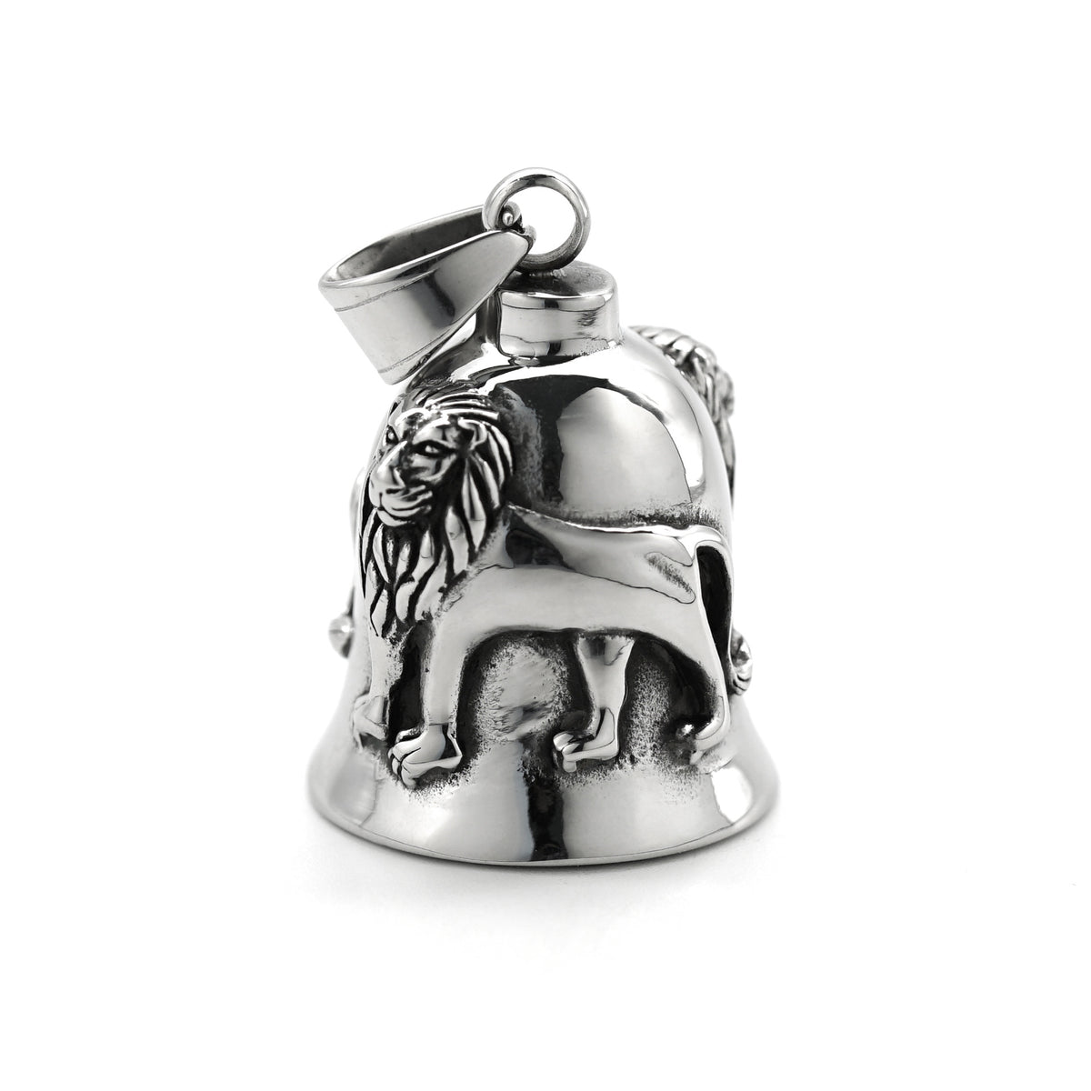 Punk Lion Stainless Steel Pendant Necklace