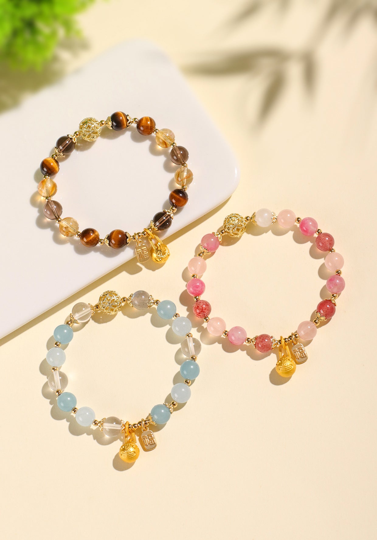 Planderful Fortune's Favor Bracelet – Elegant Crystal Design for Good Luck