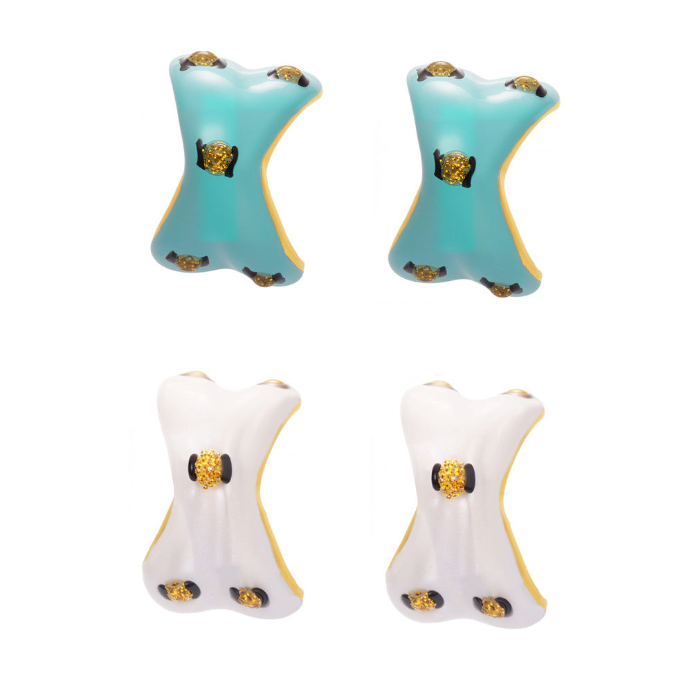 Planderful Stainless Steel Stud Earrings Fadeproof For Women