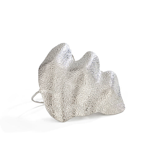 Planderful Vienna Verve Hammered Texture Statement Ring For Edgy Jewelry Lovers And Collectors