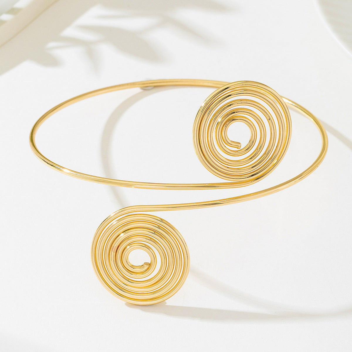 Planderful Vienna Verve Bracelet – Exaggerated Metal Geometry Design