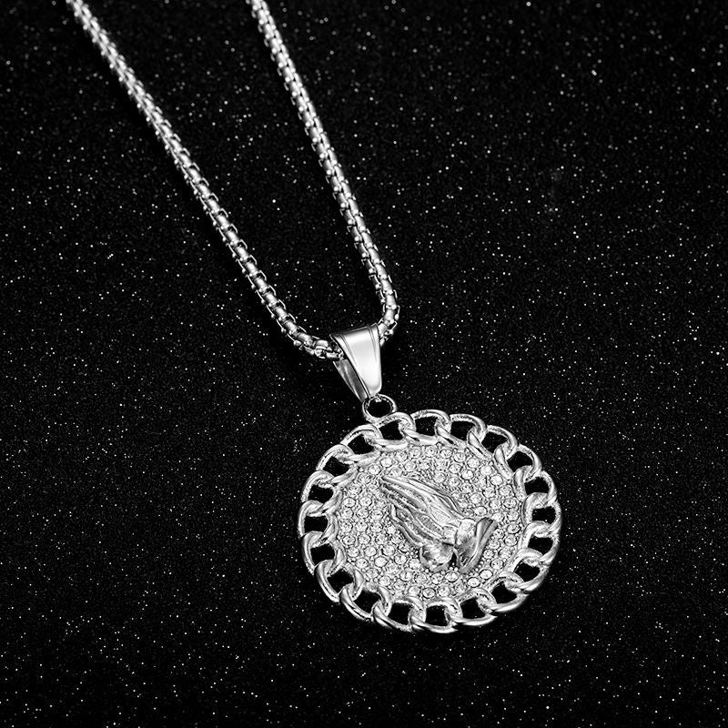 Rhinestone Necklace – Luxury Hip Hop Jewelry