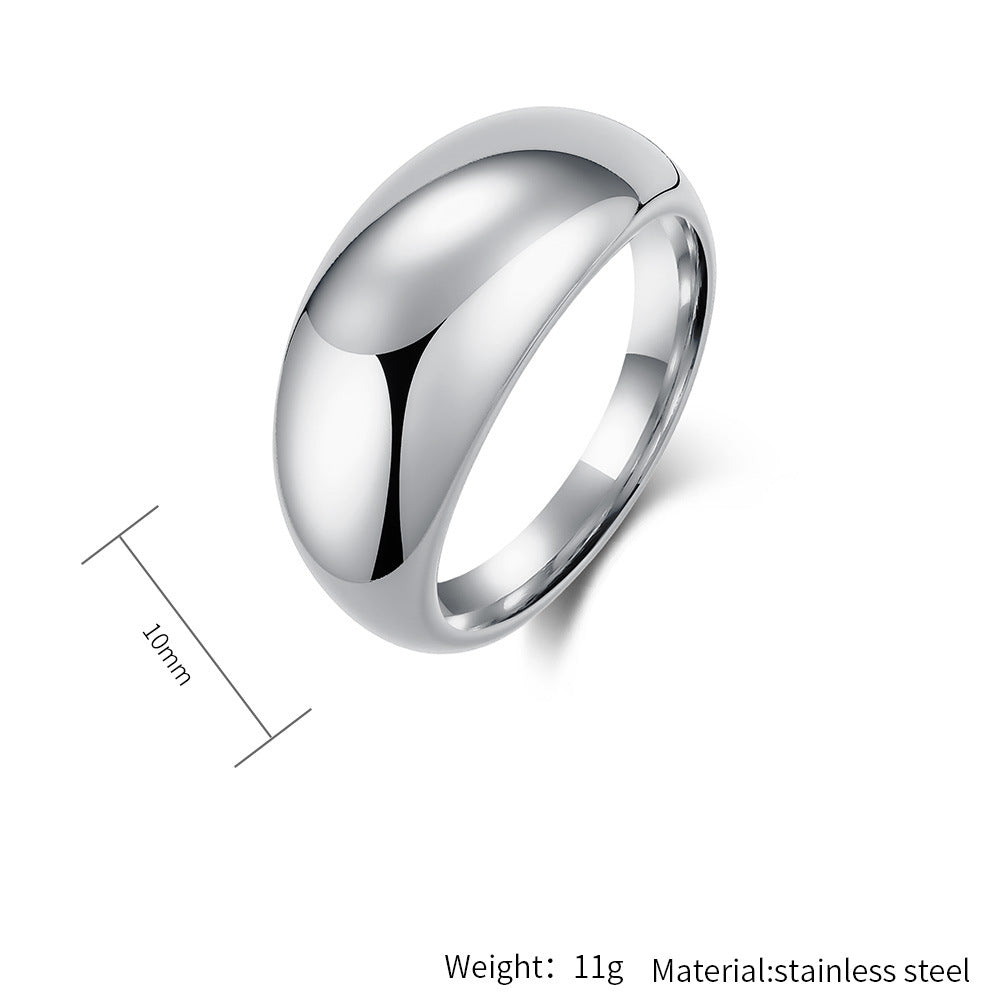 Steel Ring - Minimalist Everyday Wear