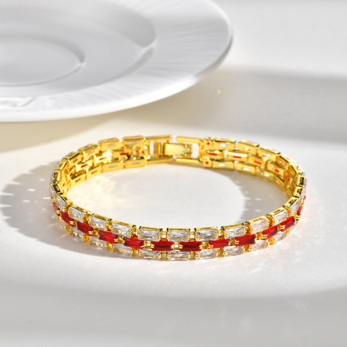 Zircon Copper Bracelet